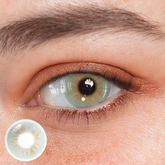 Lentes de contato de cor verde Cassia